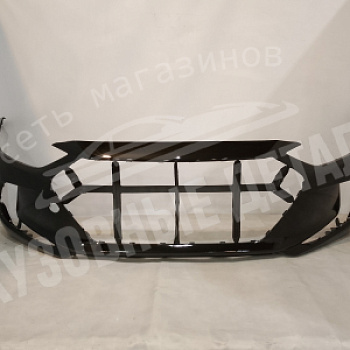 Бампер передний Hyundai Elantra (16-18)  NKA Black Noir Черный