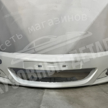 Бампер передний Opel Astra H GTC  GAZ Olympic White Белый